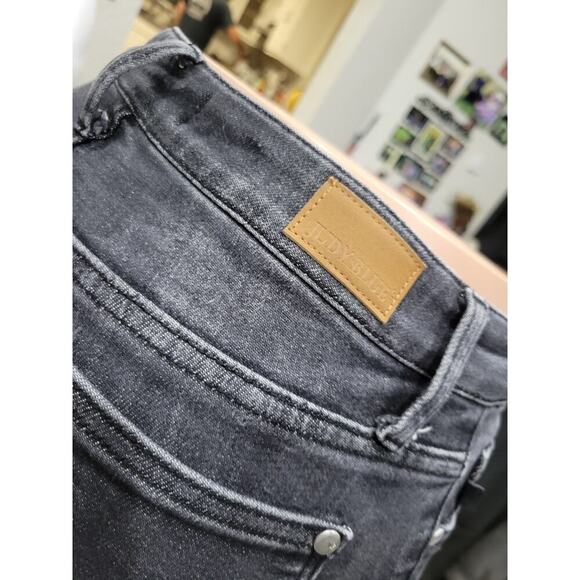Judy Blue Women's Skinny Fit‎ Jeans Size 5/27 Charcoal Black JB84154 - Picture 9 of 10